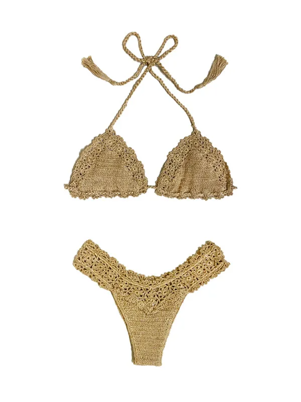 Bella Bikini Top - GOLD