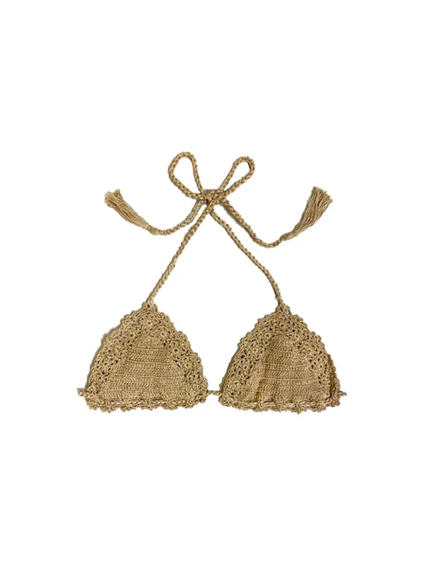 Bella Bikini Top - GOLD
