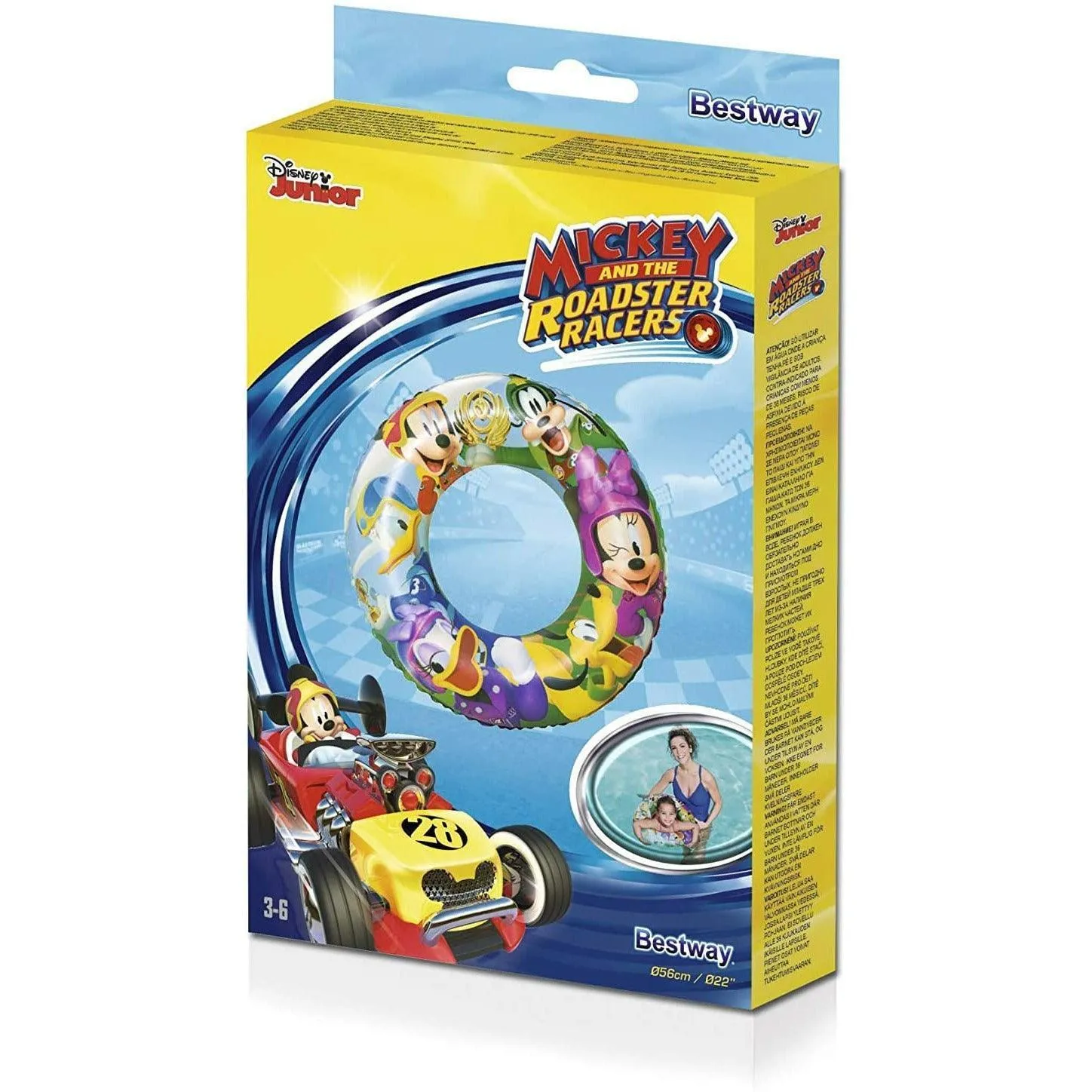 Bestway Mickey Mouse Clubhouse Inflatable Swim Ring