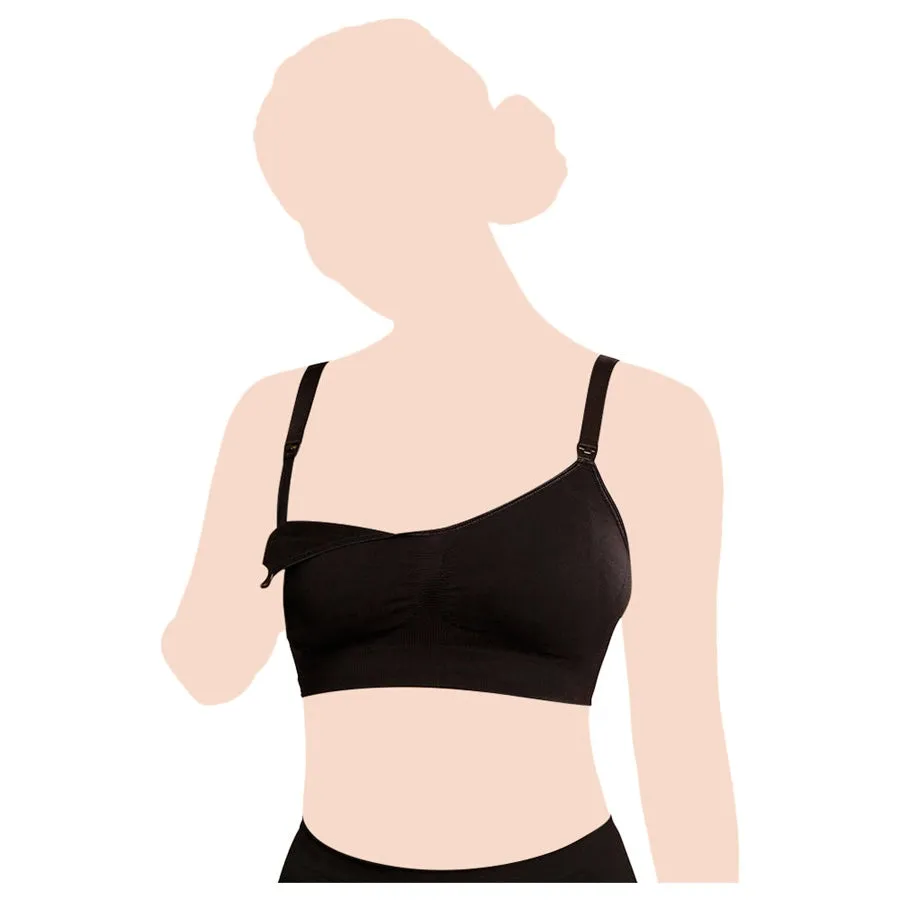 Carriwell Original Maternity & Nursing Bra (Black)