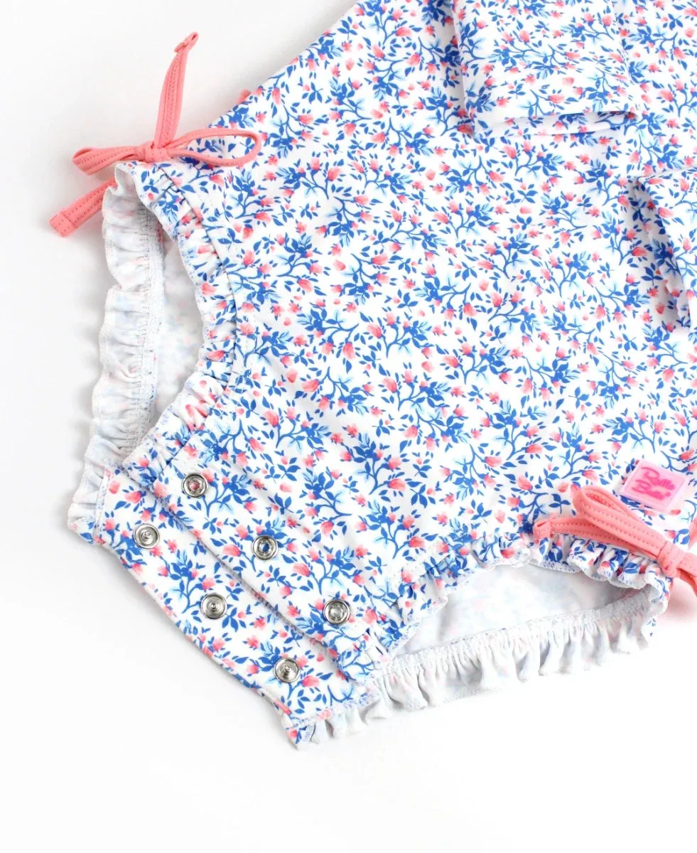 Cottage Tea Time L/S One Piece Rash Guard