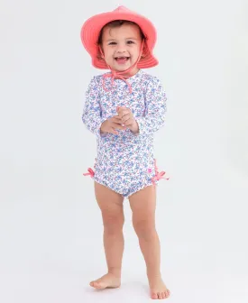 Cottage Tea Time L/S One Piece Rash Guard