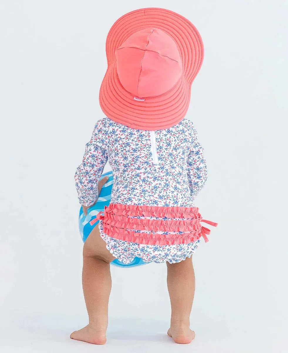 Cottage Tea Time L/S One Piece Rash Guard