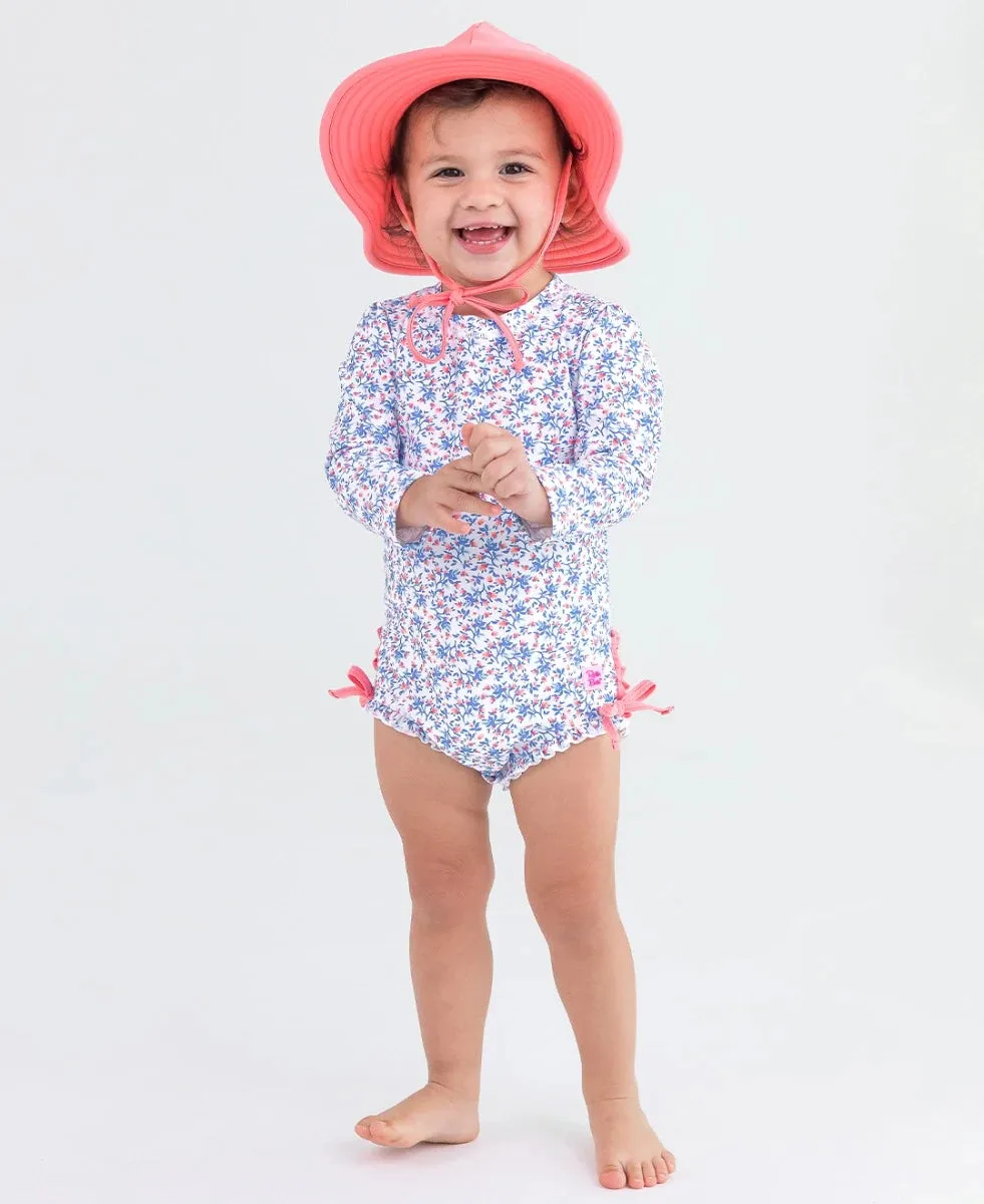 Cottage Tea Time L/S One Piece Rash Guard