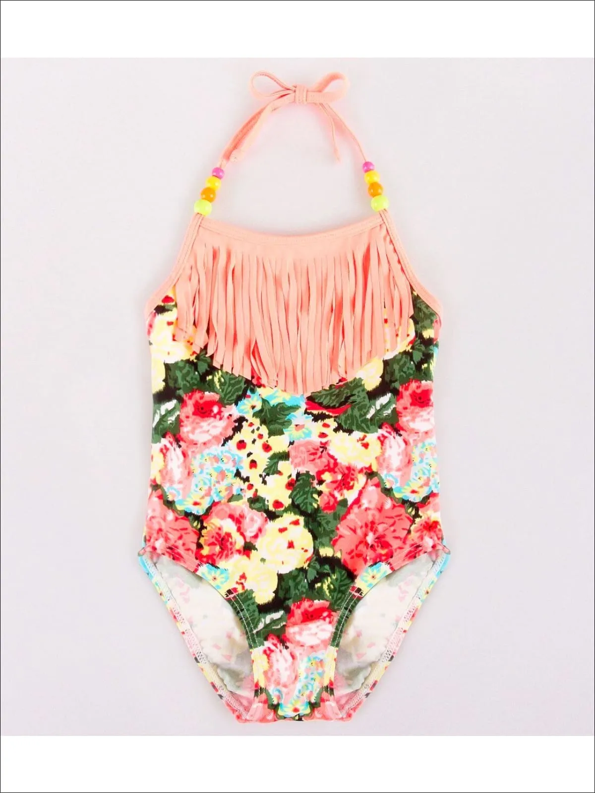 Girls Hula Girls One Piece Swimsuit