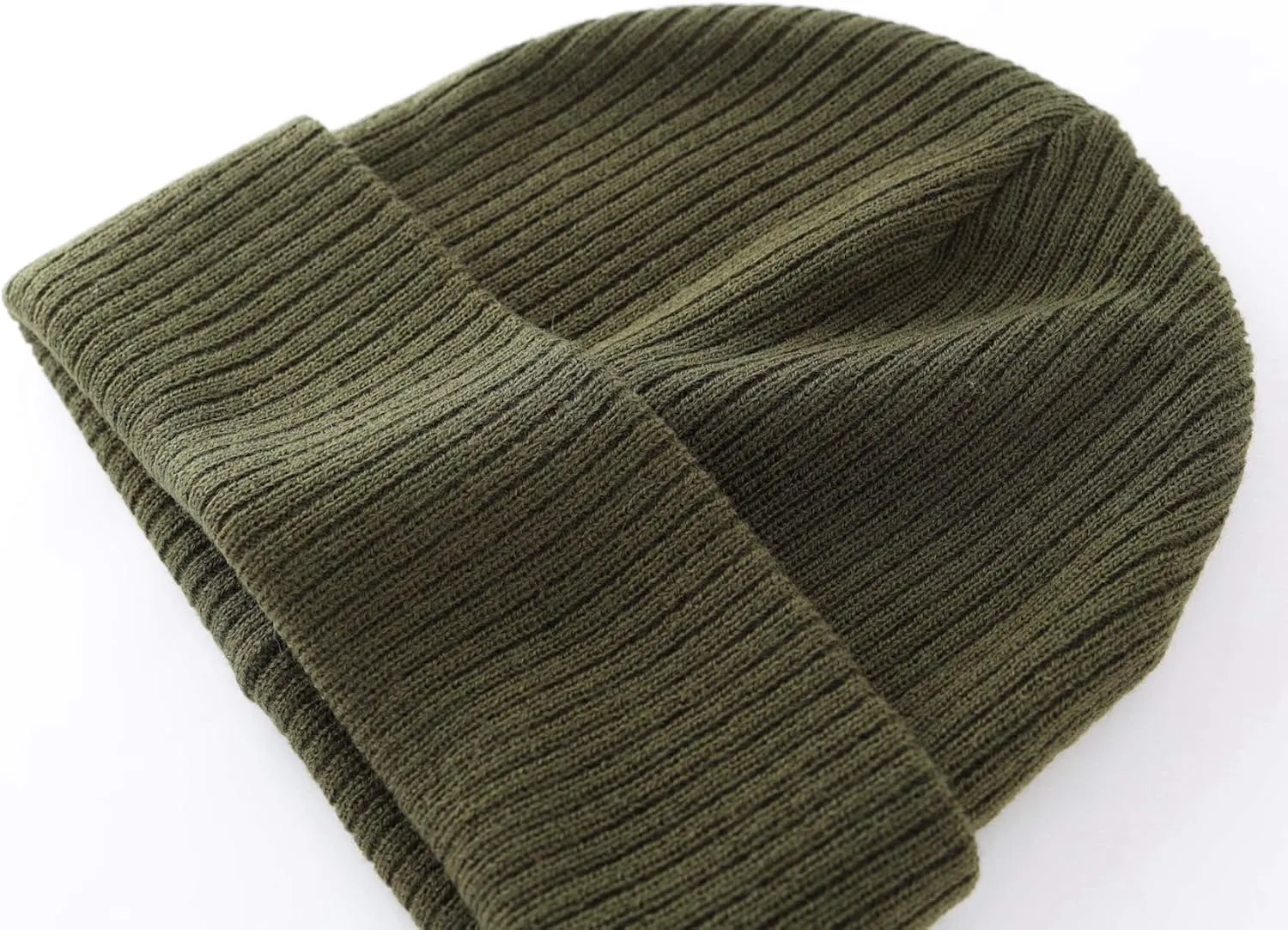 Home Prefer Men's Winter Hat Cuff Beanie Daily Warm Soft Knit Skull Beanie Caps