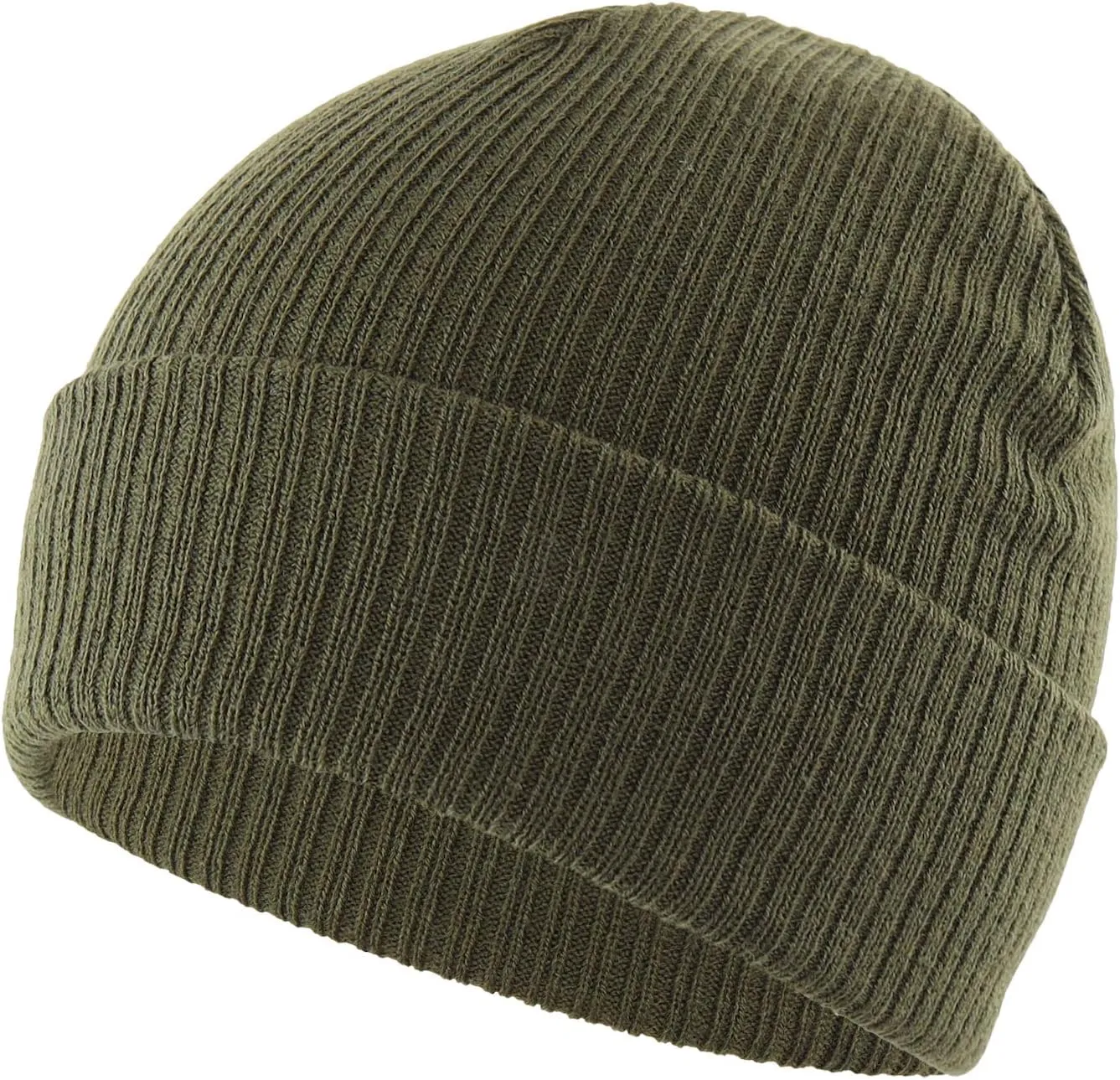 Home Prefer Men's Winter Hat Cuff Beanie Daily Warm Soft Knit Skull Beanie Caps