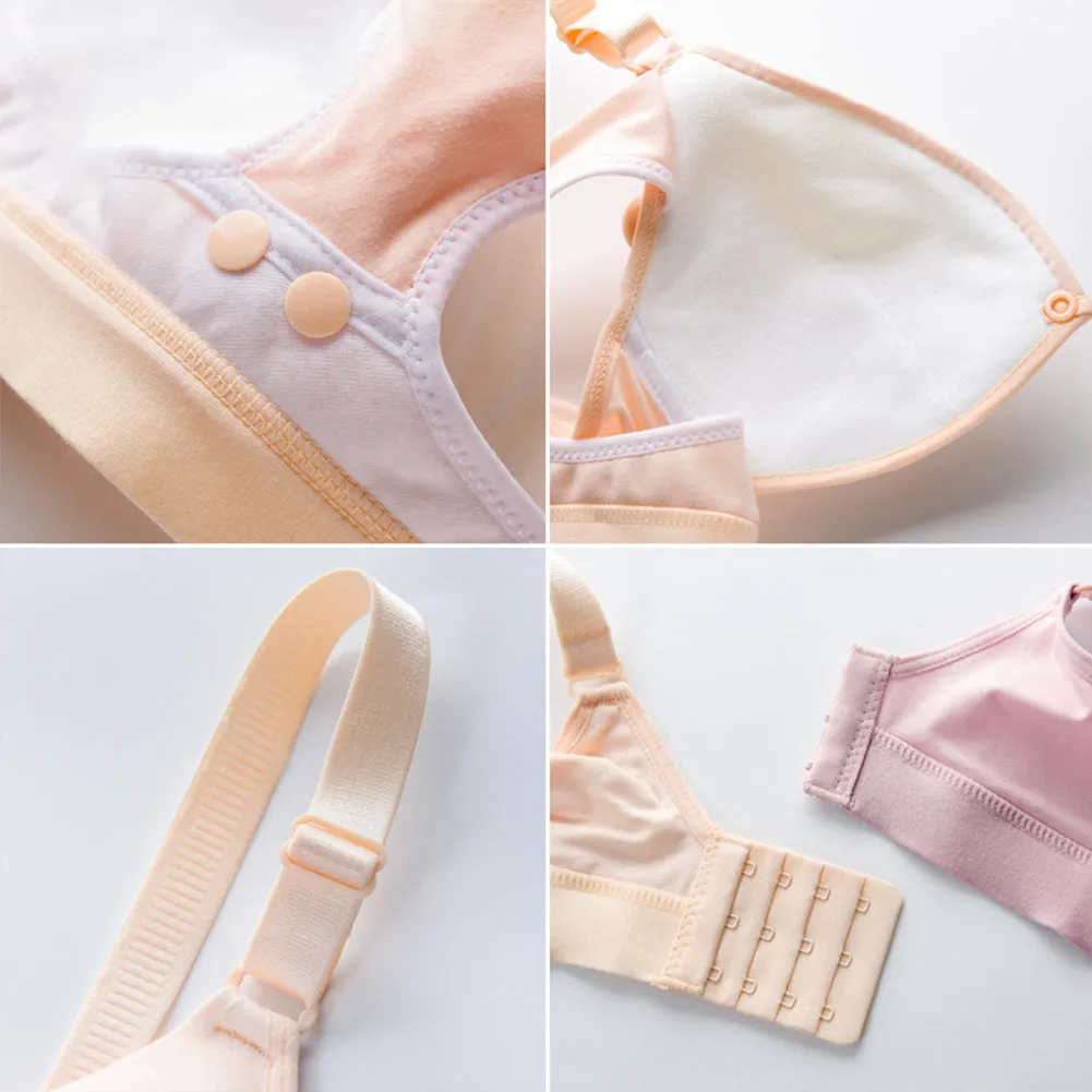 iLoveSIA Front Closure Nursing Bra Breast Feeding Bra Women Bra 3PACK