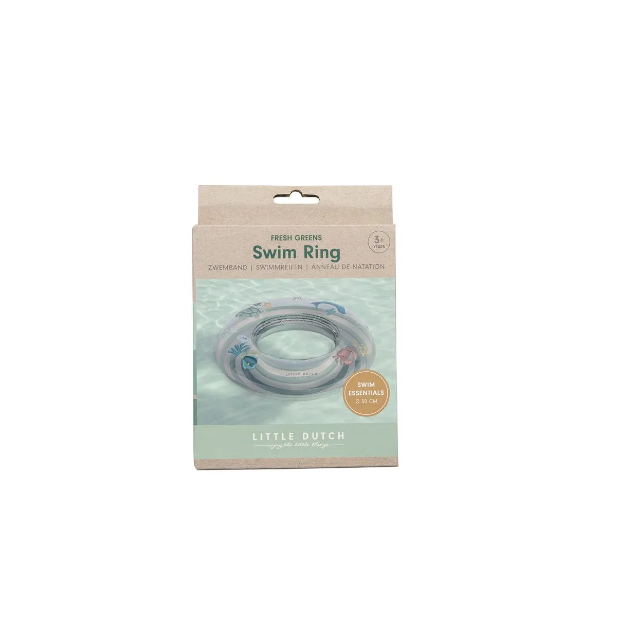 Little Dutch Childrens Inflatable Swim Ring (Fresh Greens)