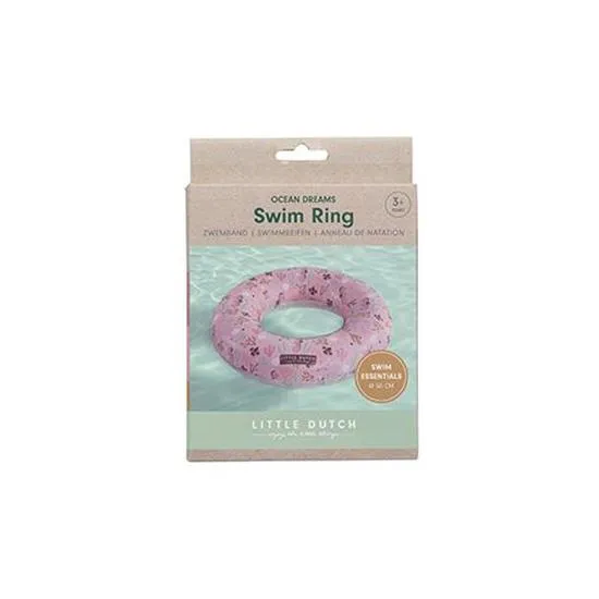 Little Dutch Inflatable Swim Ring – Ocean Dreams Pink