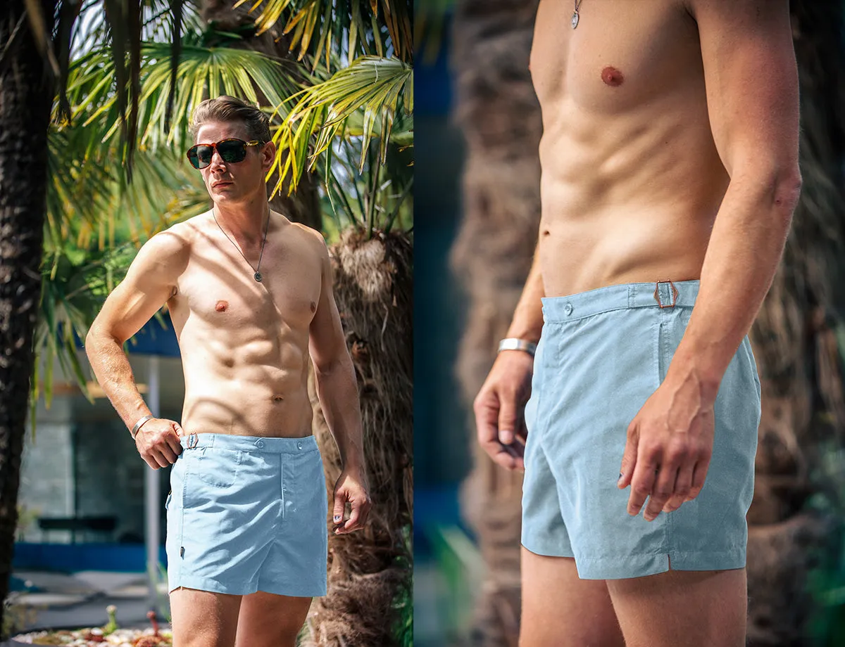 Newman Swim Shorts Sky Blue