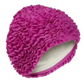 Pink Frilly Swimming Hat by Fashy
