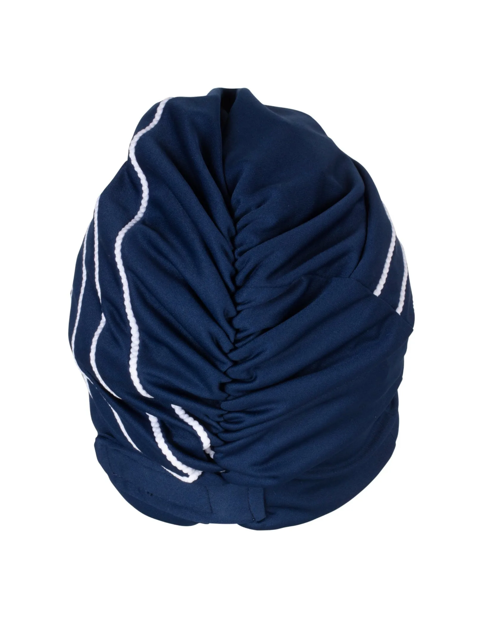 Piped Fabric Swim Cap