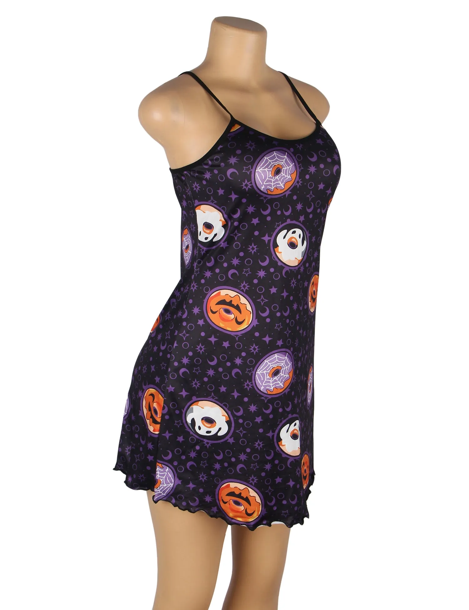 Print Suspender Home Wear Pajama