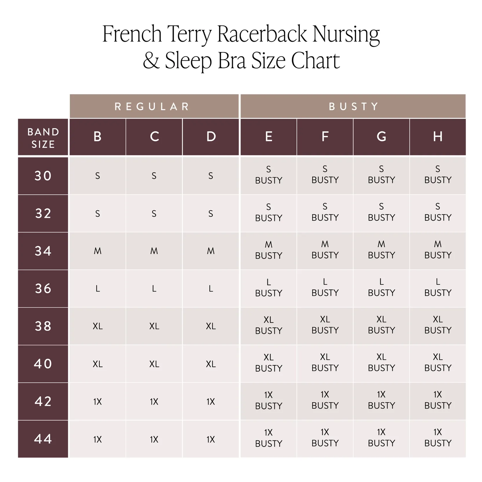Racerback Nursing & Maternity Sleep Bra