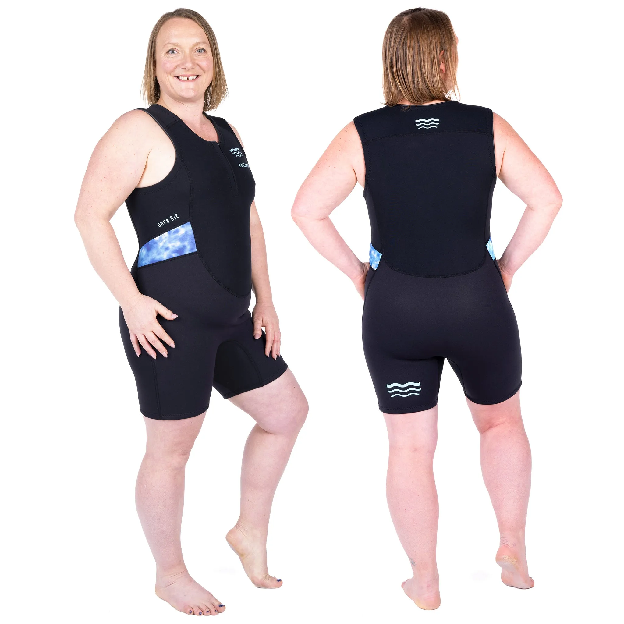 Reefwear Aura 3/2mm Women's ShortJane Wetsuit