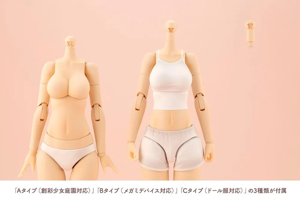 Sousai Shojo Teien Model Kit Accesoory Set 1/10 Dress up Body M