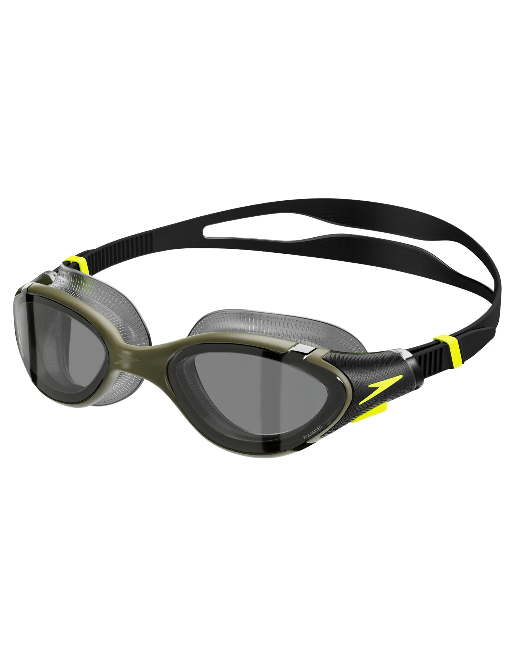 Speedo Biofuse 2.0 Polarised Swim Goggle - Black/Green