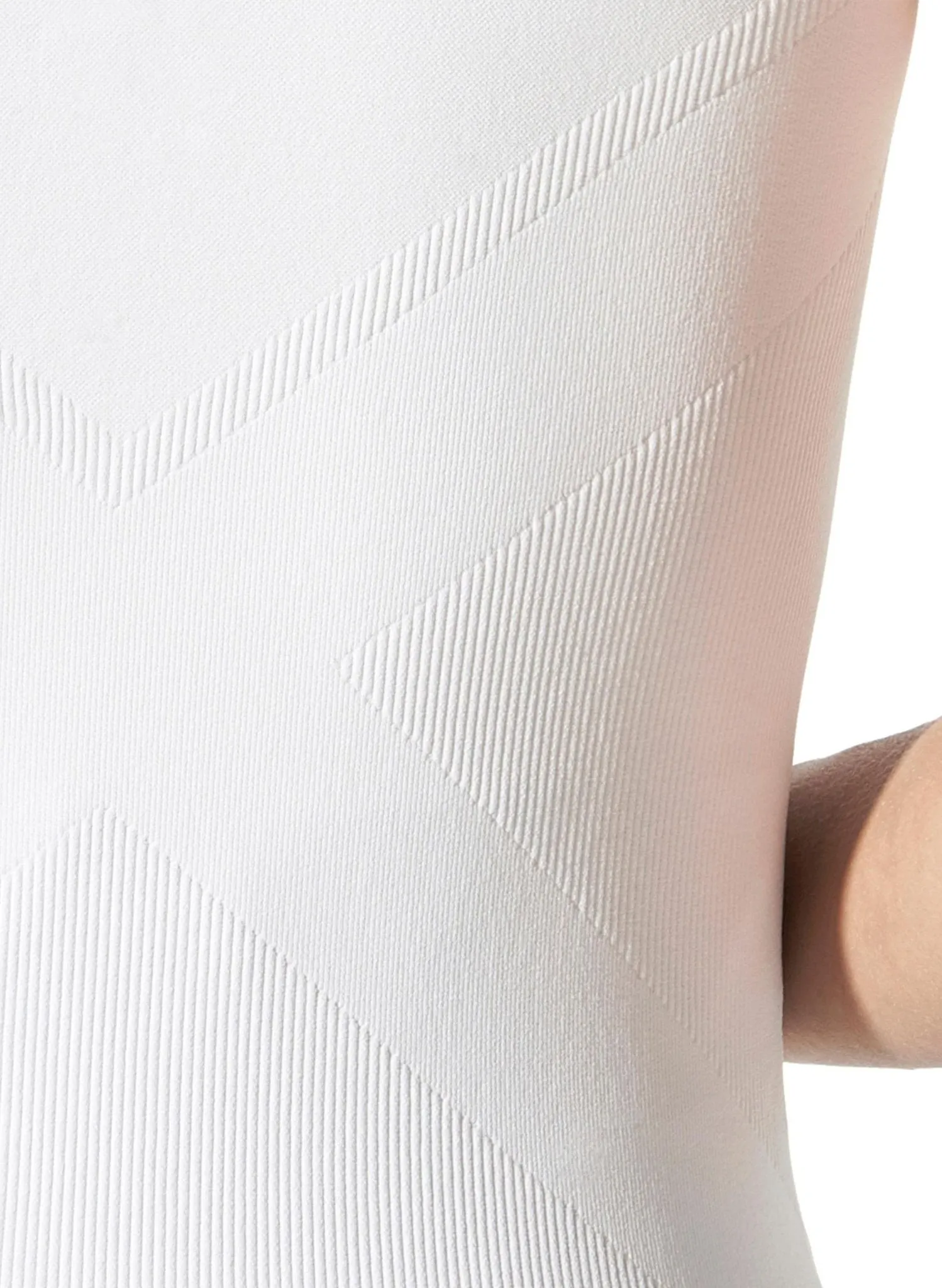 Underbust Postpartum Compression & Nursing Support Tank - White