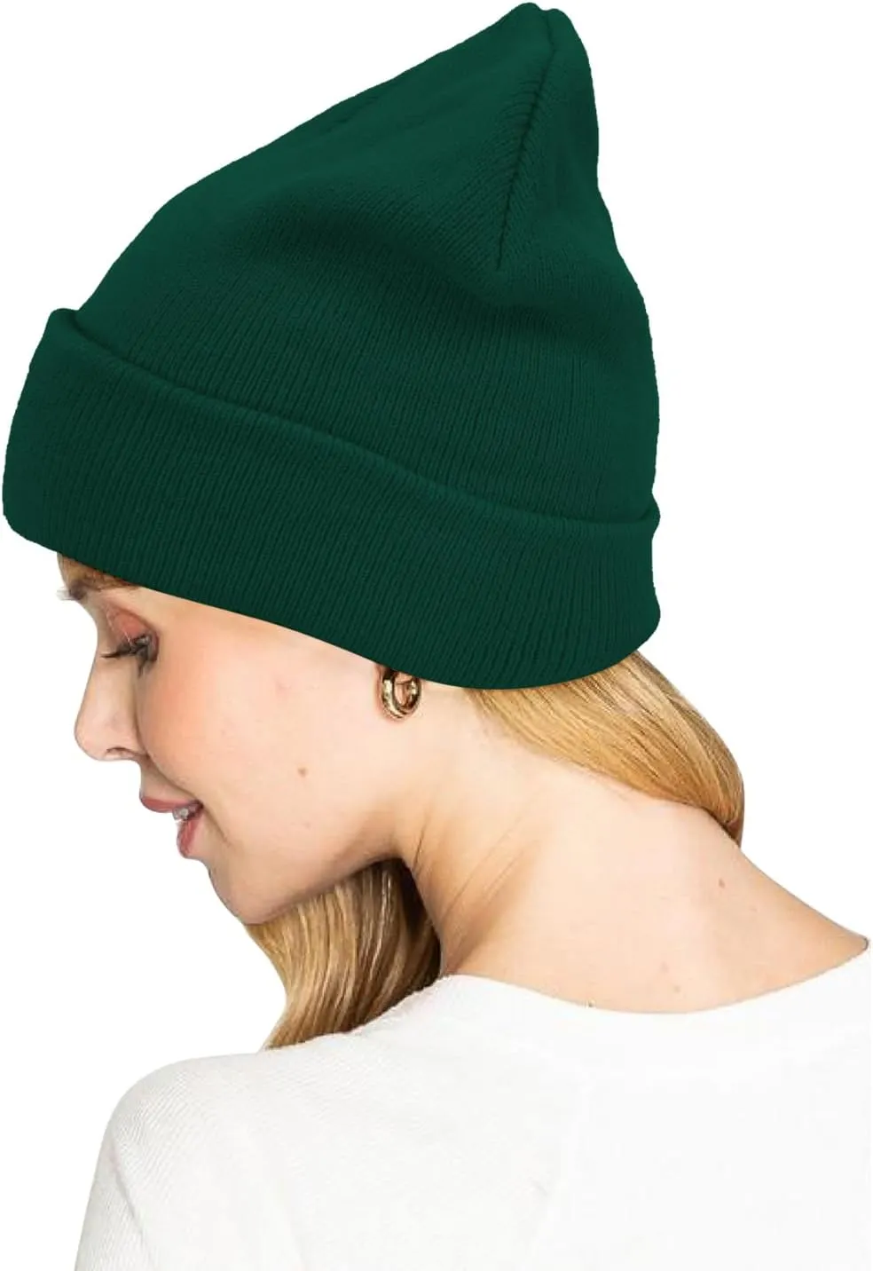 UTTPLL Knit Beanie Hat Soft Cute Unisex Skull Beanie Stretchy Hats with Smile Face for Men/Women