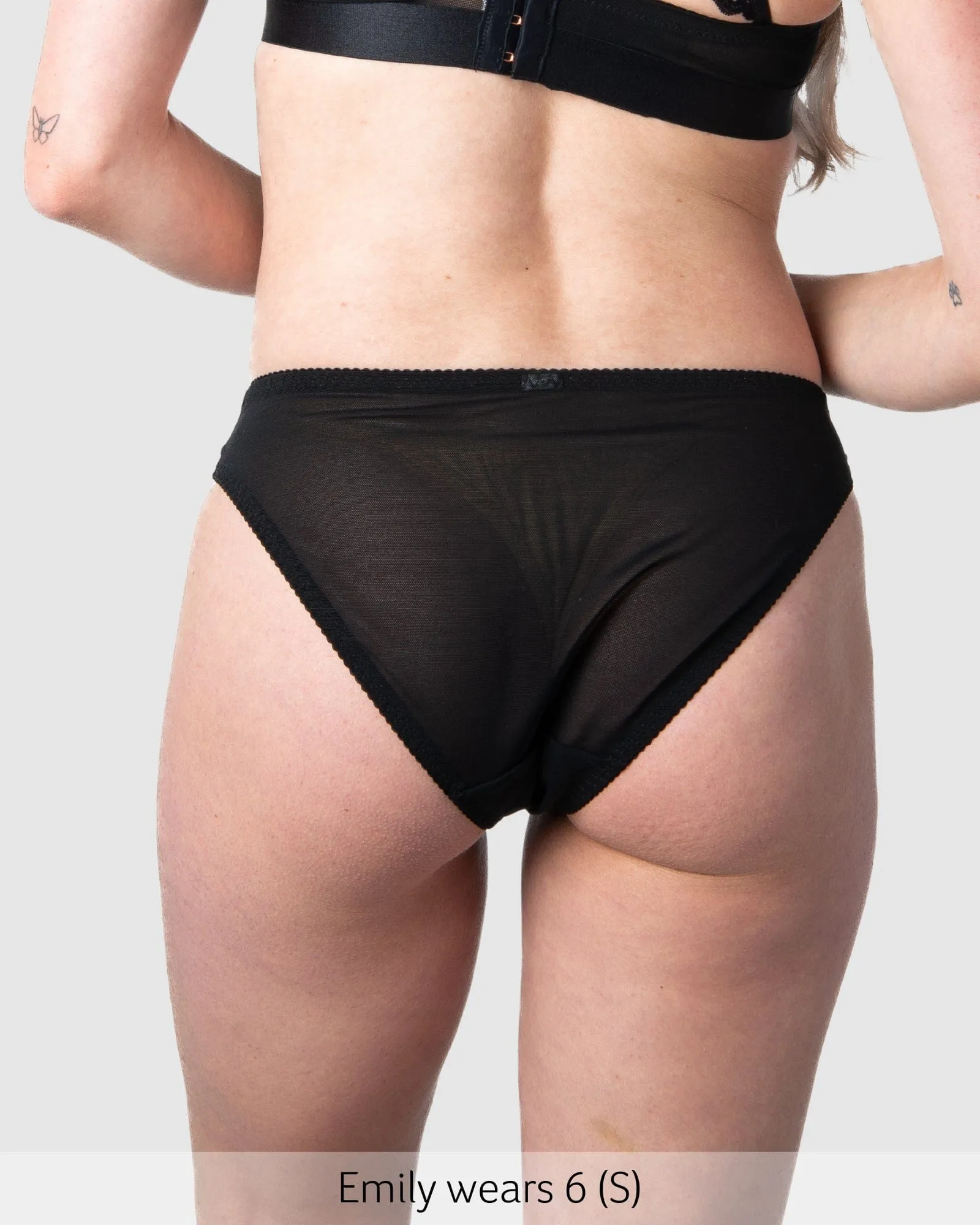 WARRIOR BIKINI BRIEF BLACK