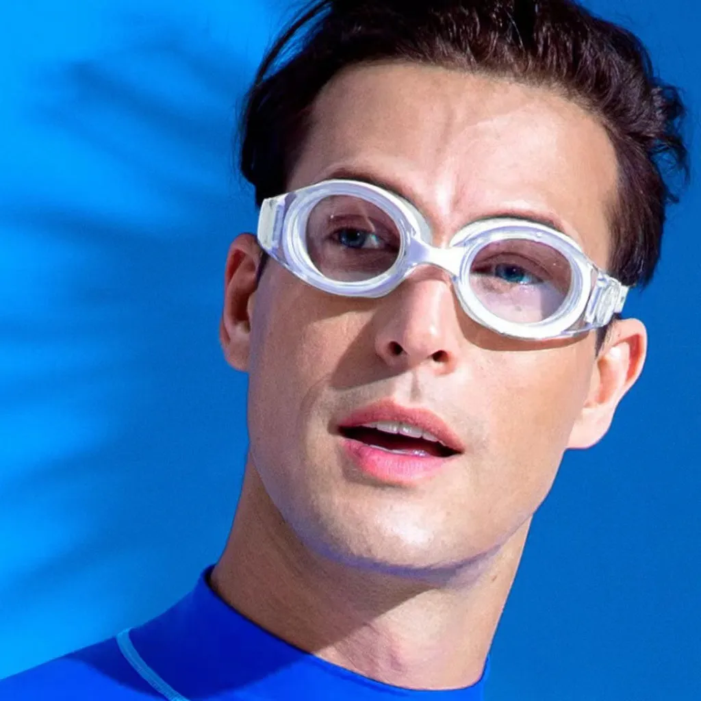 WAVE Unisex-Adult Tie Dye Swim Goggles